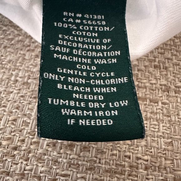 Lauren Ralph Lauren White Tunic Top Shirt 3/4 sleeve women’s size 3X - Picture 4 of 4